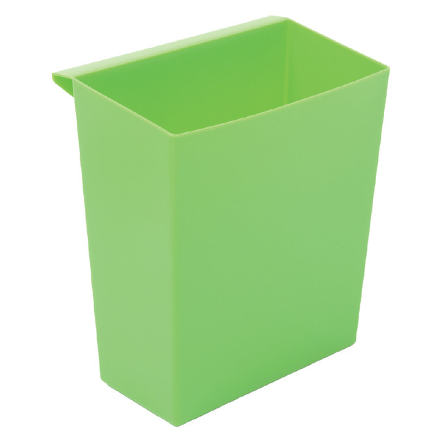 [8713631650507] Inzetbak voor vierkante tapse papierbak groen
