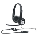 Headset Logitech H390 USB zwart