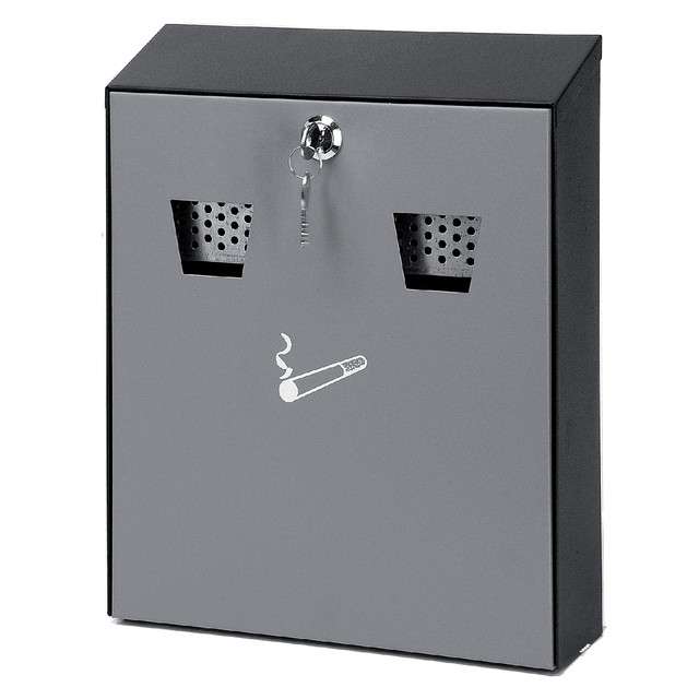[8713631041015] Wandasbak met binnenemmer zwart/grijs