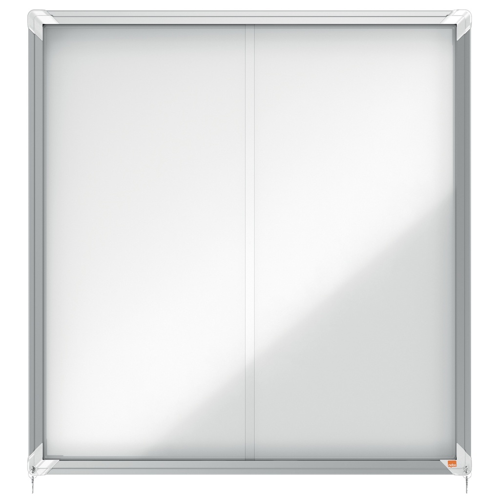 Vitrinekast Nobo binnen Premium Plus 12xA4