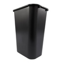 Afvalbak Rubbermaid groot 39 liter zwart