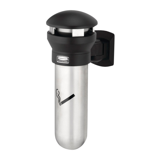 [FG9W3200SSBLA] Asbak Rubbermaid Infinity muurbevestiging RVS