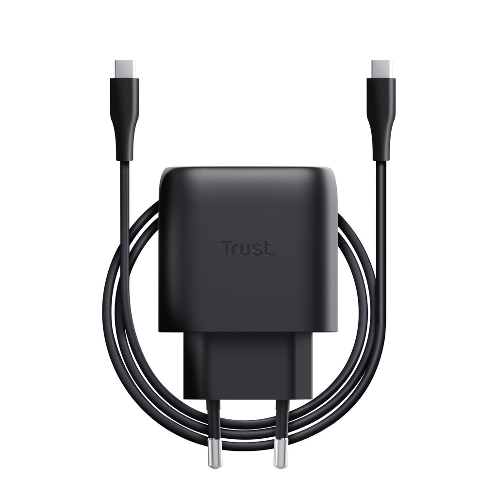 [8713439255218] Oplader Trust Maxo 45W USB-C zwart