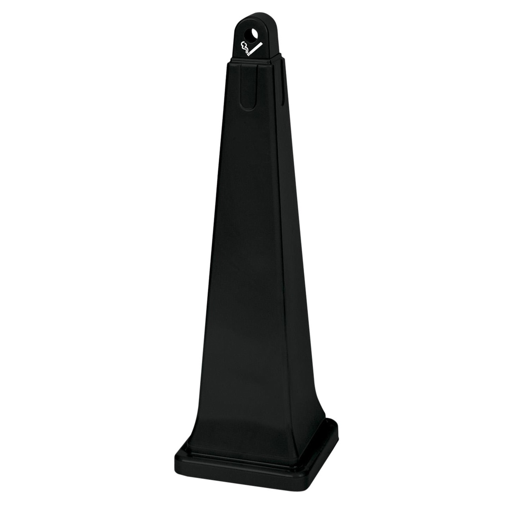 [FG257088BLA] Asbak Rubbermaid Groundskeeper vrijstaand zwart