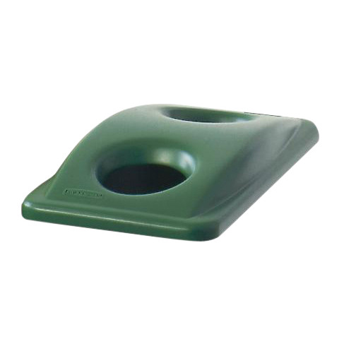 [FG269288GRN] Deksel Rubbermaid Slim Jim Vented fles en blik grn