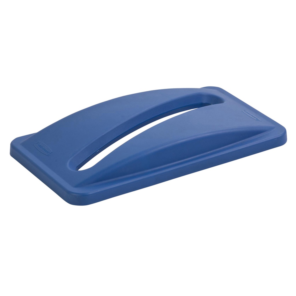 [FG270388BLUE] Deksel Rubbermaid Slim Jim Vented papier blauw