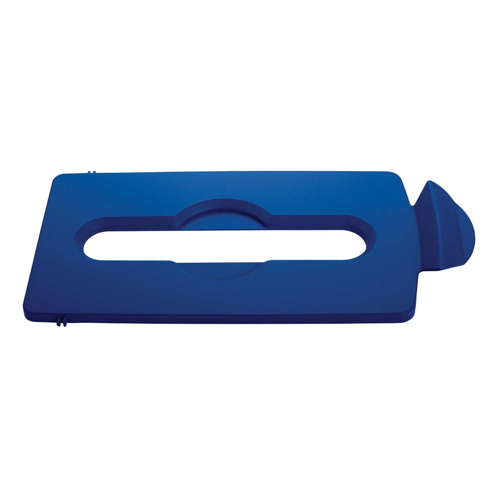 [2007890] Deksel Rubbermaid Slim Jim RS papier blauw