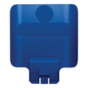 Paneel Rubbermaid Slim Jim RS voor label blauw