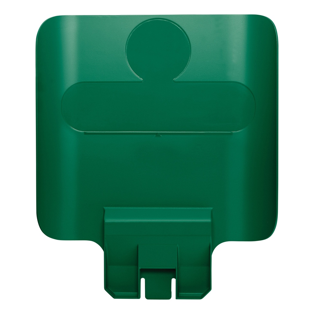 [2007908] Paneel Rubbermaid Slim Jim RS voor label groen