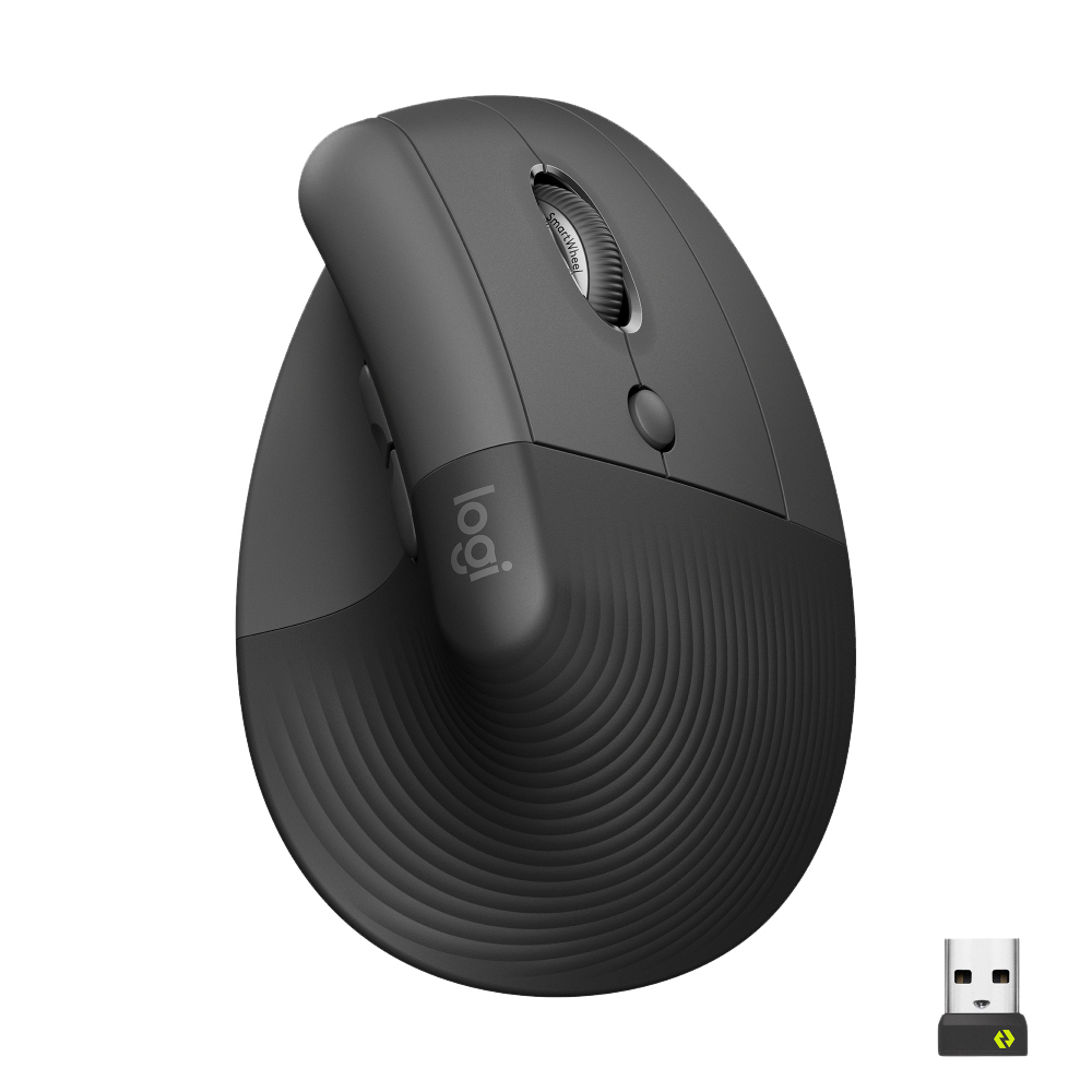 [910-006473] Muis Logitech Lift rechtshandig grafiet