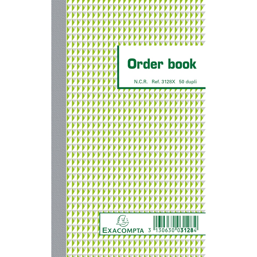 Orderboek Exacompta 175x105mm 50x2vel