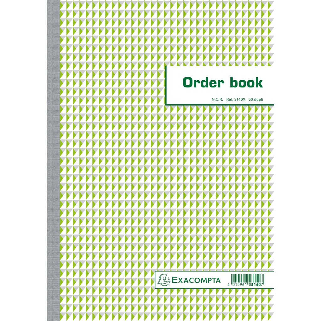 [3140X] Orderboek Exacompta 297x210mm 50x2vel