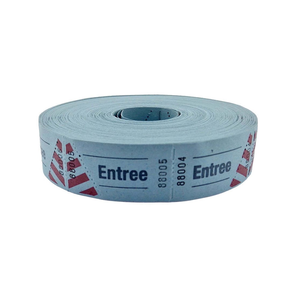 [206217] Entreebewijs Combicraft nr 1 1000 blauw 1000st