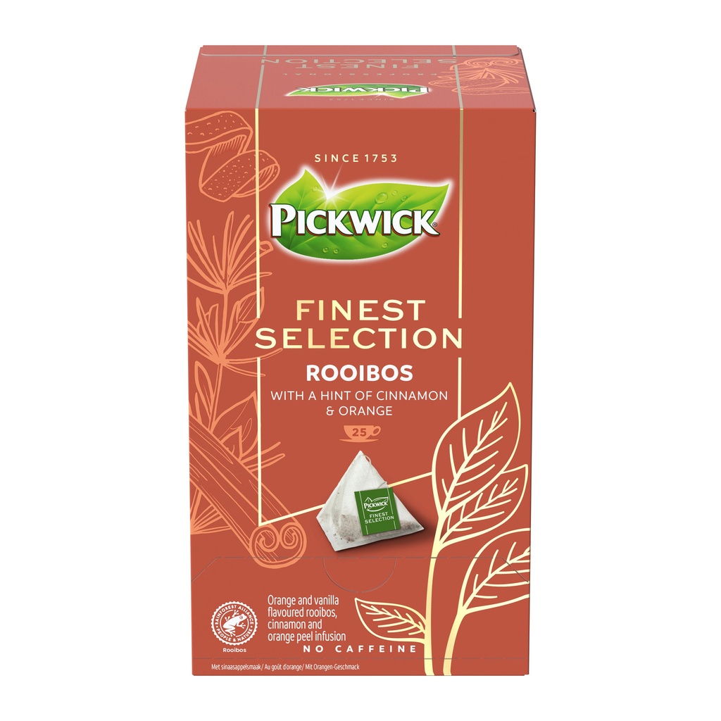 [4050560] Thee Pickwick Finest Selection rooibos 25x2gr