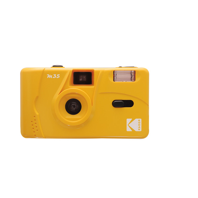 [DA00233] Camera Kodak M35 geel