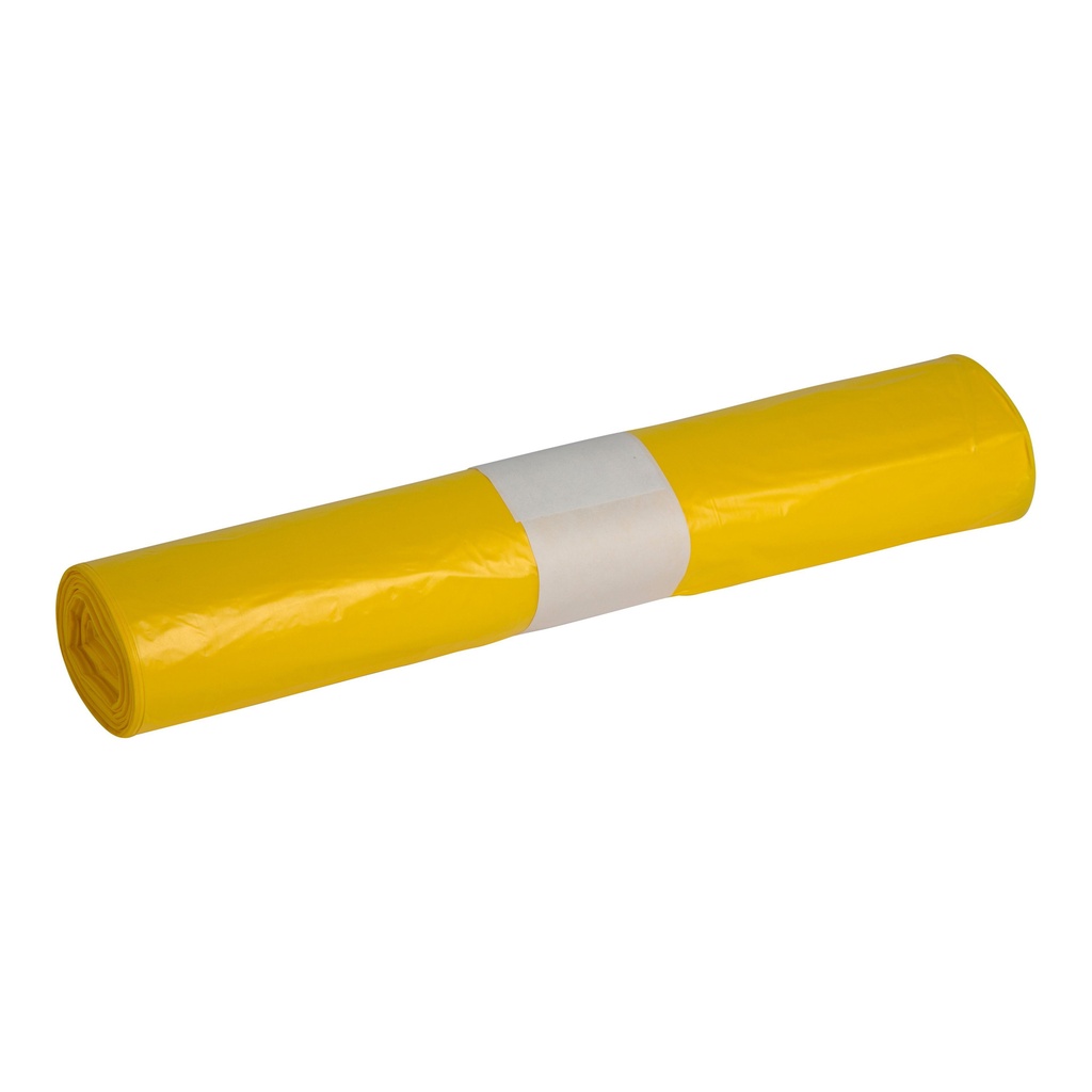 Afvalzak Propsac HDPE T23 58x100cm 70L geel