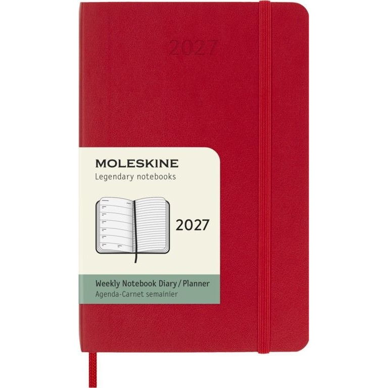 Agenda 2027 Msk Plan Week pocket sc scarlet red