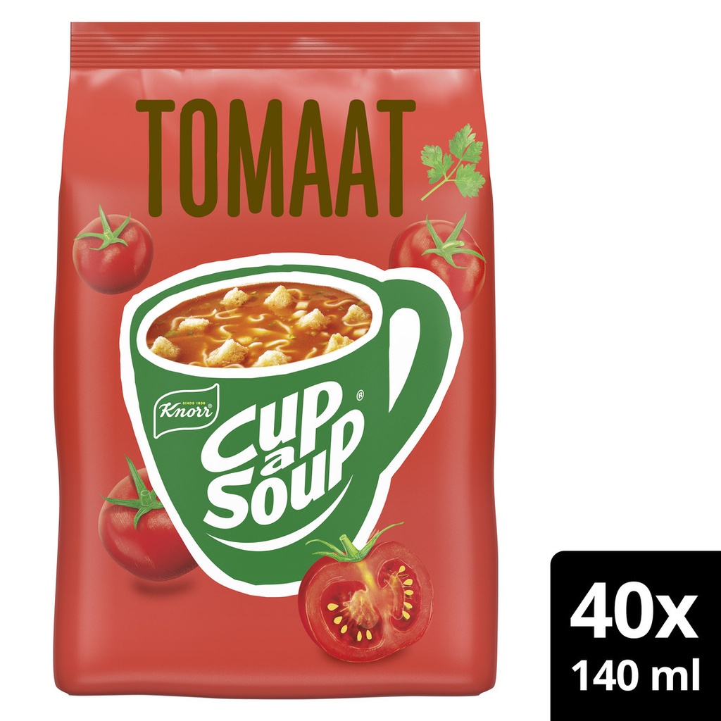 [65070898] Cup a Soup Knorr machinezak tomaat 140ml