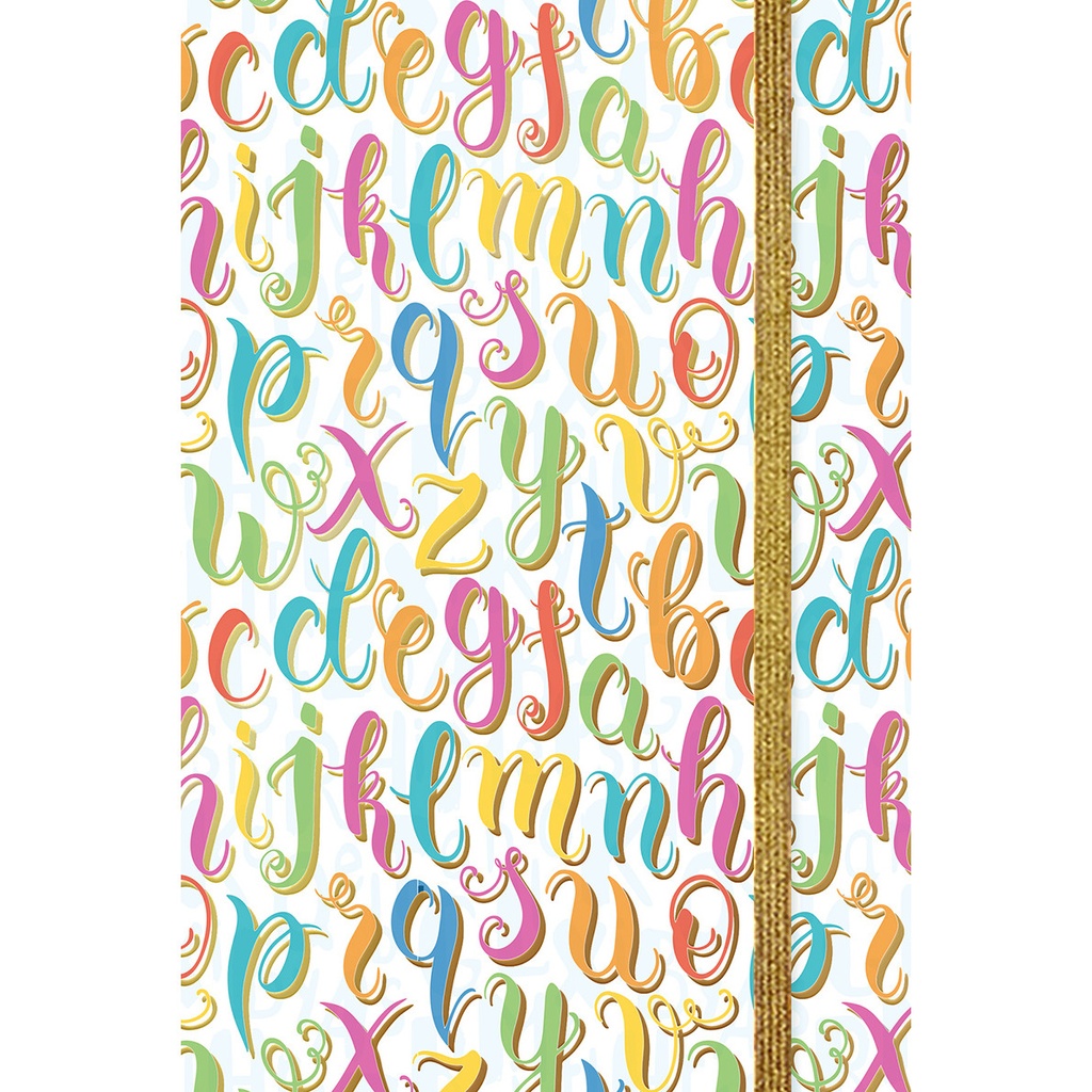 Notitieboekje letters TC 150-110mm Multi Papier