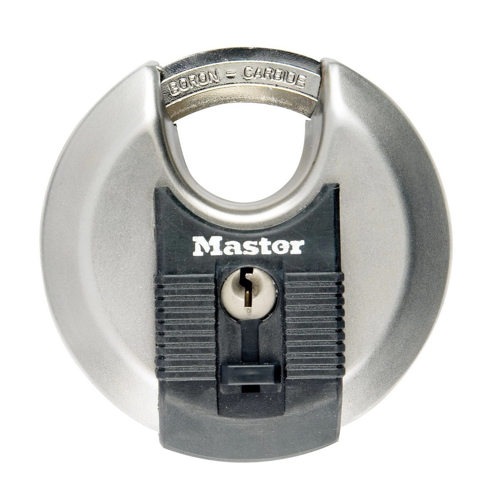 [M40EURDCC] Hangslot MasterLock Excell gelamineerd grijs