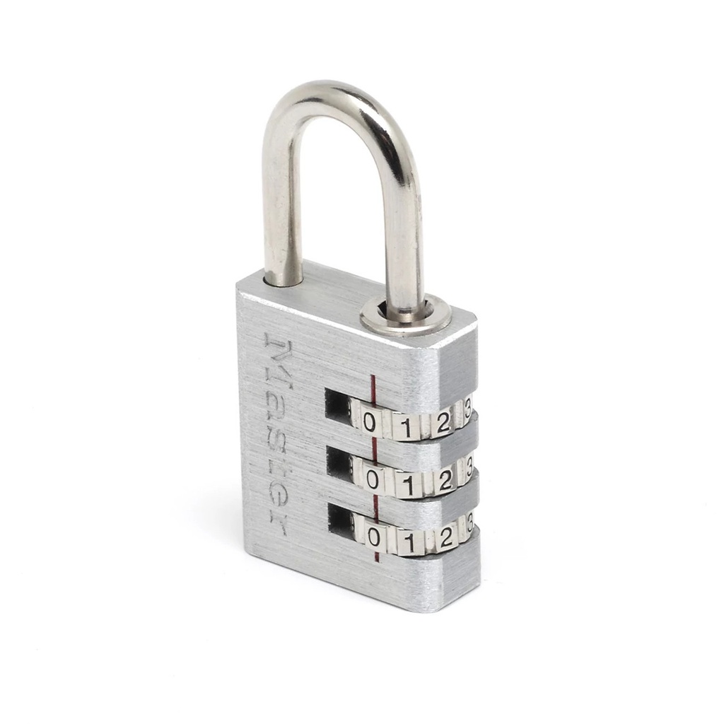 [7630EURD] Hangslot MasterLock combi aluminium 30mm