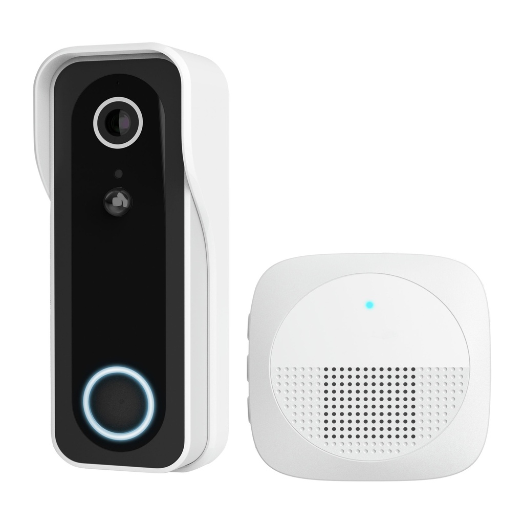 [71388] Deurbelcamera Trust DOORCAM-3000 Wi-Fi wit