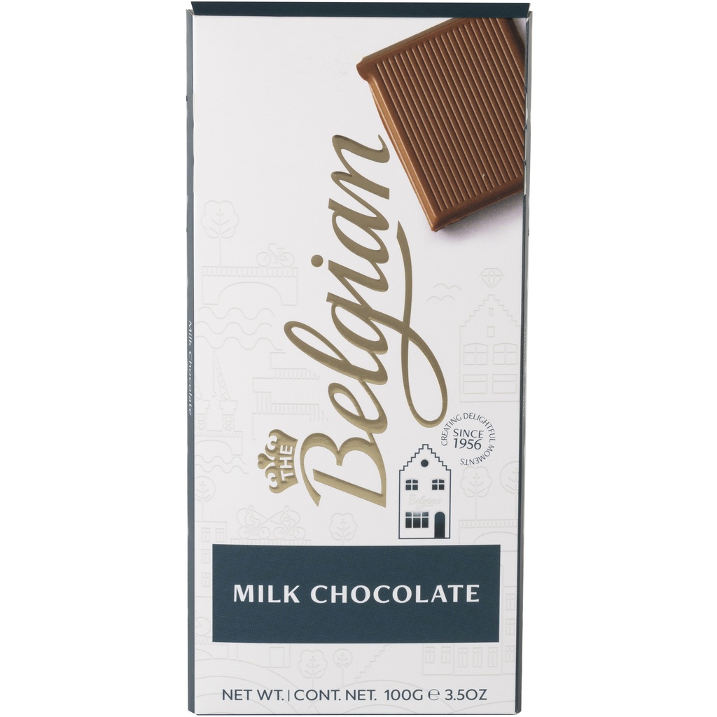 [018001] Chocolade The Belgian melk reep 100 gram