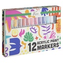 Acrylmarkers Nassau set à 12 kleuren