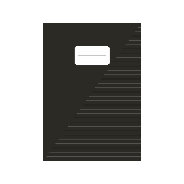 Schrift Kangaro A4 lijn 80pag 60gr 5st zwart