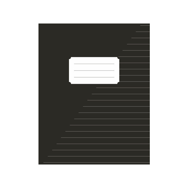 Schrift Kangaro A5 lijn 80pag 60gr 10st zwart