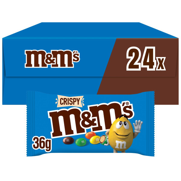 [34010] Snoep MM Crispy doos 24 stuks