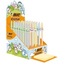 Balpen Bic Cristal dierenfiguren assorti