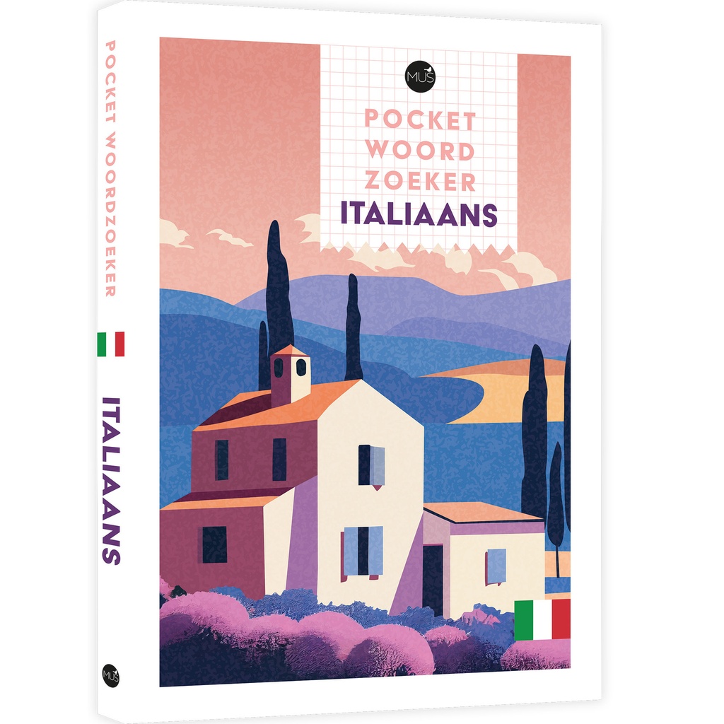 Pocket woordzoeker MUS Italiaans