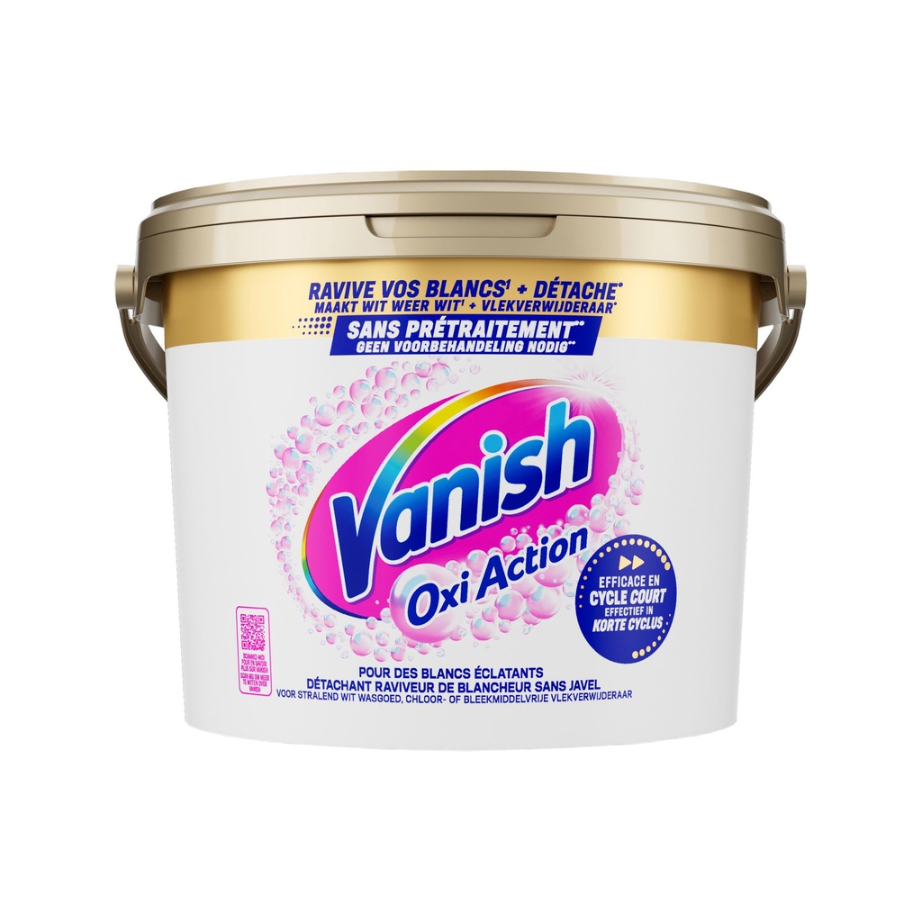 [3339180] Wasbooster Vanish Oxi Action Whitening poeder 2700