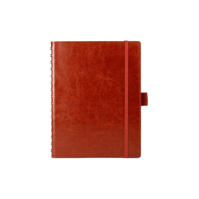 Notitieboek Multo Hannibal A5 kunstleder congnac