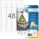 Etiket HERMA 9531 45.7x21.2mm weerbestendig