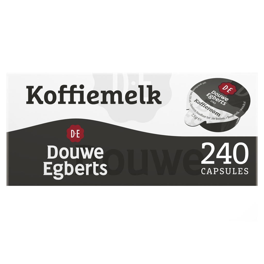 [4005756] Koffiemelkcups Douwe Egberts 240x7.5 gram