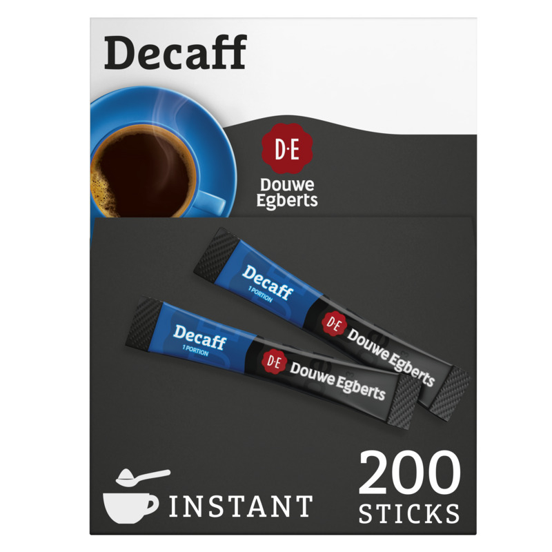 [4041540] Koffie Douwe Egberts decaff instant sticks