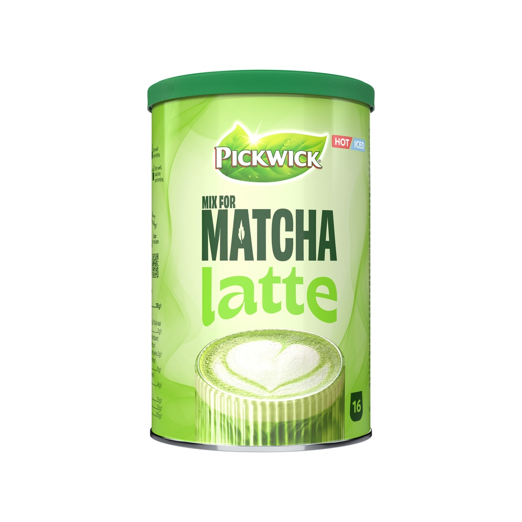 [4050665] Thee Pickwick matcha latte pot 240 gram