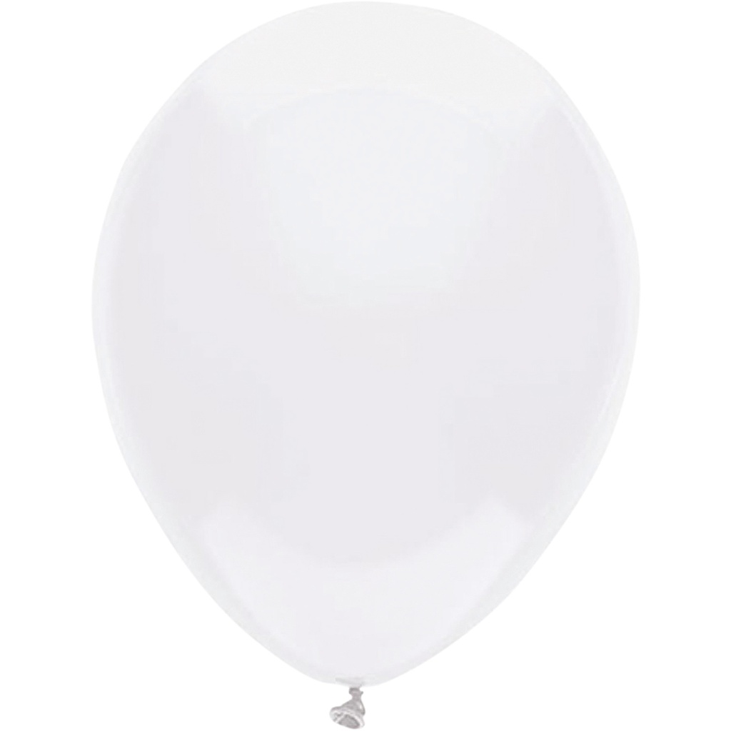 [442301] Ballon uni wit 30cm