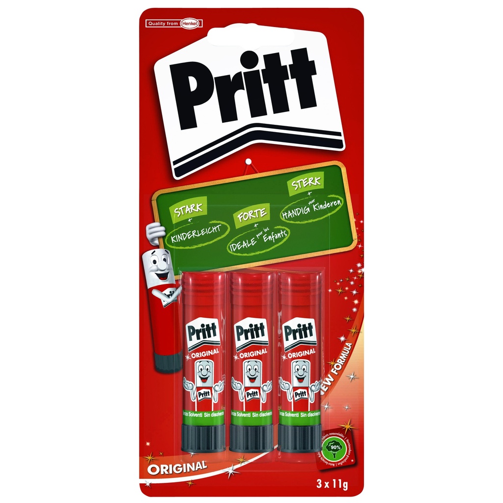 [3047754] Lijmstift Pritt Stick Original 11gr blister à 3st
