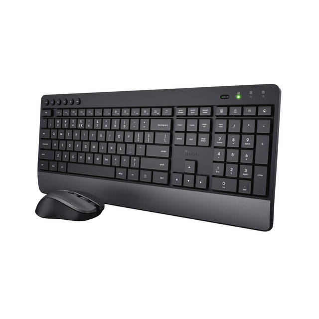 [24529] Toetsenbord Trezo Eco Comfort + muis zwart