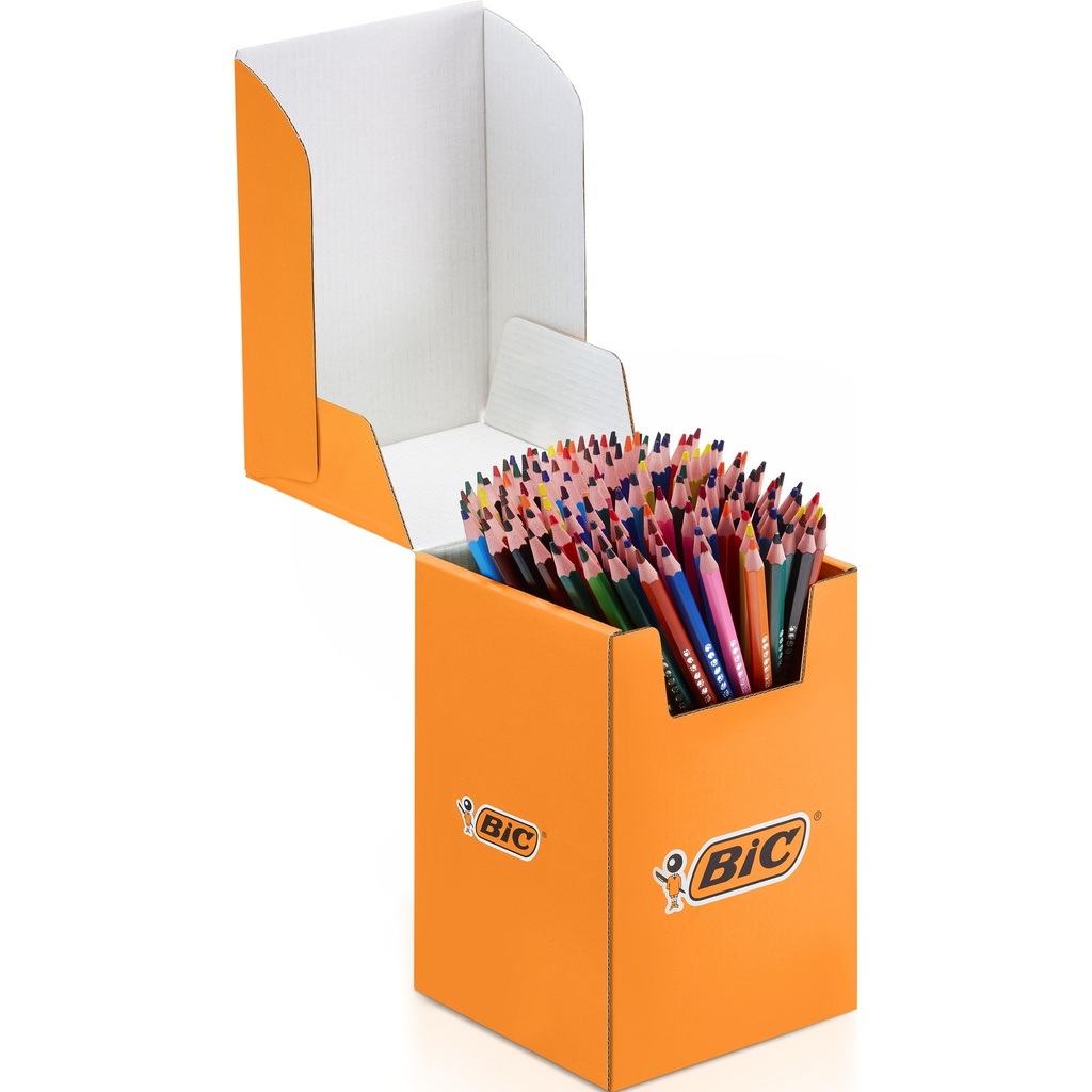 [302184] Kleurpotlood BicKids ecolutions schoolbox 144st