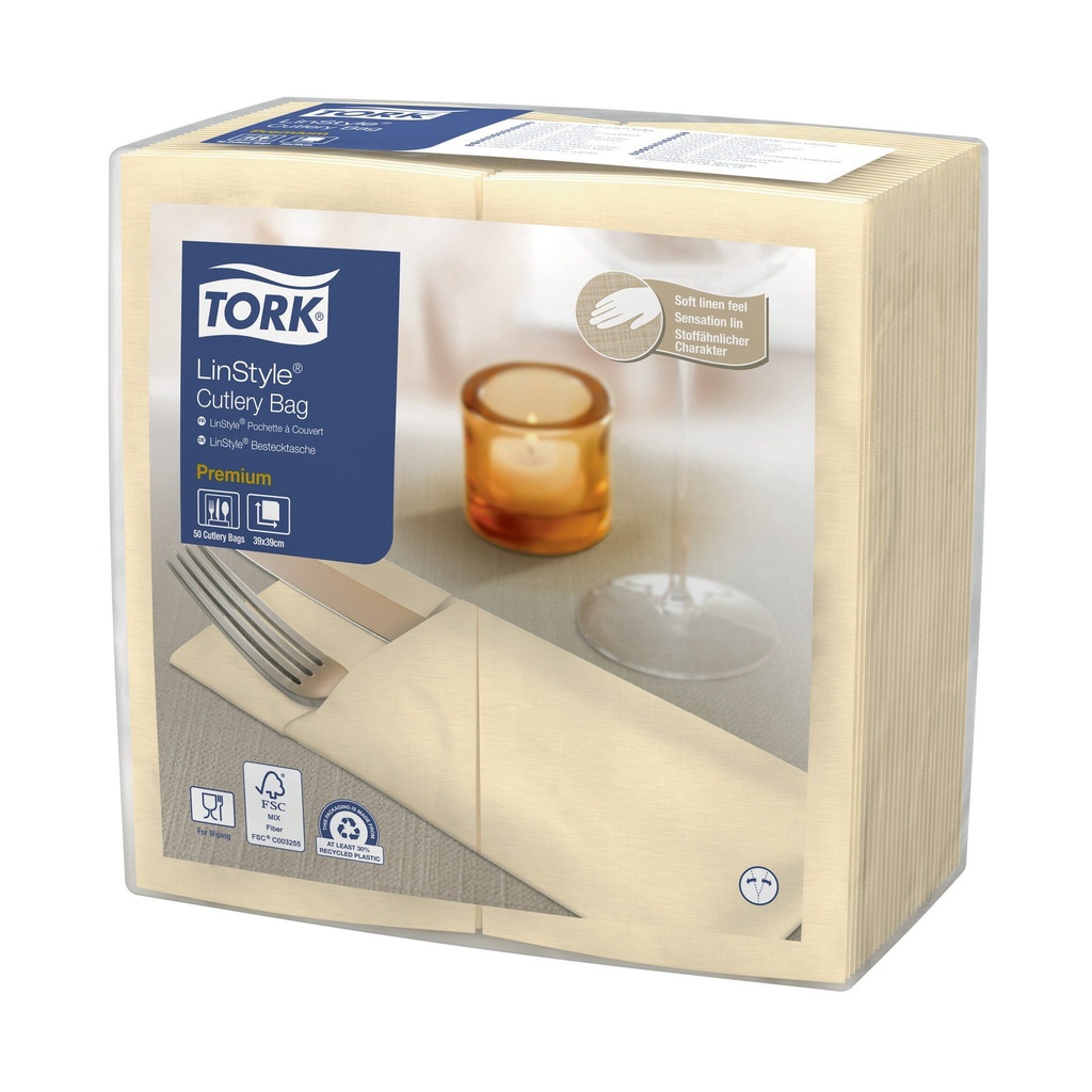 Pochette Tork Linstyle Premium 1laags crème