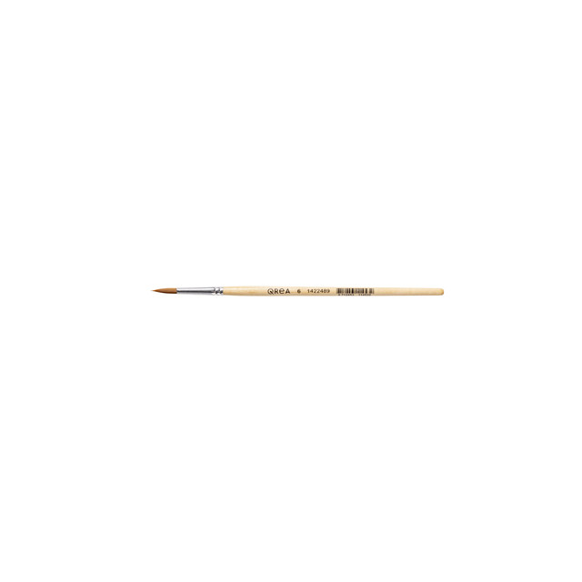 [7900 -  6] Penseel Qrea synthetisch haar  nr 6