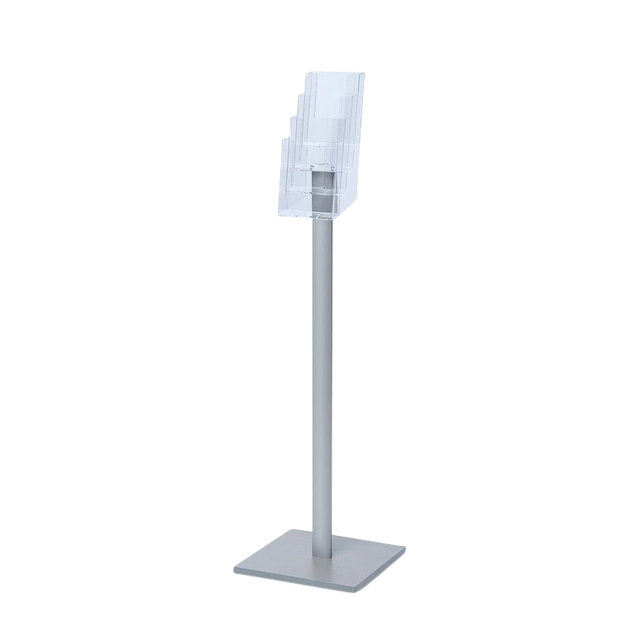 [MB4C110QUA] Brochurehouder Quan met standaard 4x 110x140x30mm