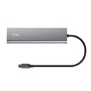 Hub Trust USB-C Halyx 5 poorts