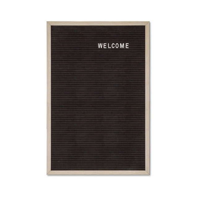 [LEB40x60QUA] Letterbord IEZZY 40x60cm naturel hout