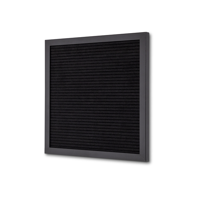 [LEBBL30x30QUA] Letterbord IEZZY 30x30cm zwart hout