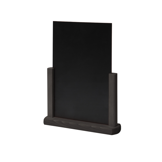 [TCHBBLA5QUA] Tafelkrijtbord IEZZY A5 zwart hout